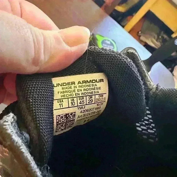 Under Armour Harper 6 Baseball Cleat. Metal Cleat. Men’s Size 11. Great Shape - Picture 5 of 10